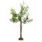 Led Beads Lighted Olive Tree Artificial Greenery Tree With Warm White Light Lifelike Decorative Faux Tree 8 Modes 10
